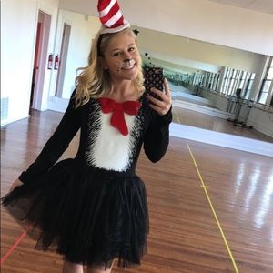 Cat in the Hat Halloween dress